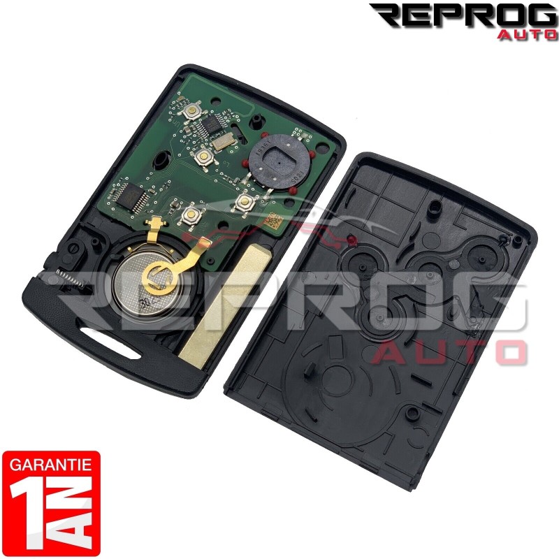 CARTE VIERGE MAIN LIBRE RENAULT MEGANE 3 PCB ORIGINAL PCF7952 285975779R BADGE PCF7941 285977505R