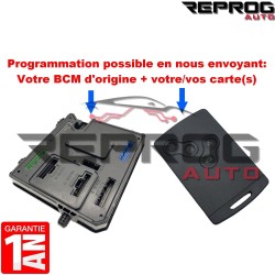 CARTE VIERGE MAIN LIBRE RENAULT MEGANE 3 PCB ORIGINAL PCF7952 285975779R BADGE PCF7941 285977505R