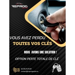 Verrou VIERGE de colonne direction Renault Megane Scenic 2 phase 2 (apres 2005)