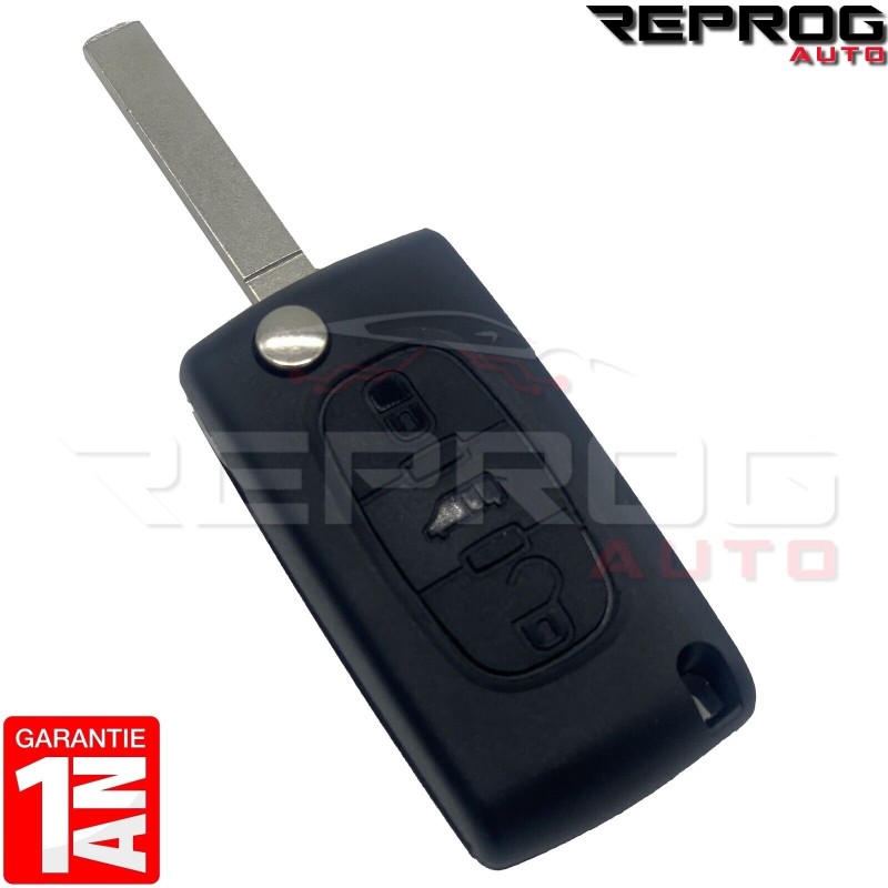 CLÉ VIERGE PEUGEOT PARTNER CITROEN BERLINGO 6490C9 6490E0 CE0536 TELECOMMANDE