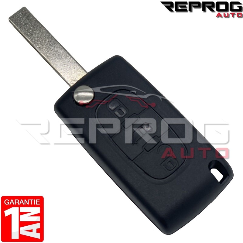 CLÉ VIERGE CITROEN JUMPY II FIAT SCUDO 6554XG 649095 EMETTEUR TELECOMMANDE CLEF PLIP ASK