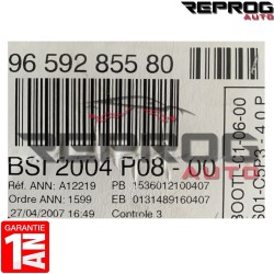 BSI VIERGE PEUGEOT 807 LANCIA PHEDRA P08-00 9659285580 VALEO BSI 2004 6580FS