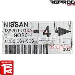 CALCULATEUR AIRBAG VIERGE NISSAN 0285001909 98820-9U10A BOSCH