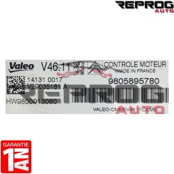 CALCULATEUR MOTEUR DÉCODÉ ou VIERGE V46.11 PEUGEOT 208 CITROEN C3 9805895780 HW9800913080