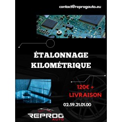 ÉTALONNAGE KILOMÉTRIQUE BSI D'ORIGINE + COMPTEUR D'ORIGINE