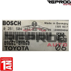 CALCULATEUR MOTEUR AVEC PROGRAMMATION/CLONAGE TOYOTA PEUGEOT CITROEN 0261S04462 89661-0H060 BOSCH ME7.9.52